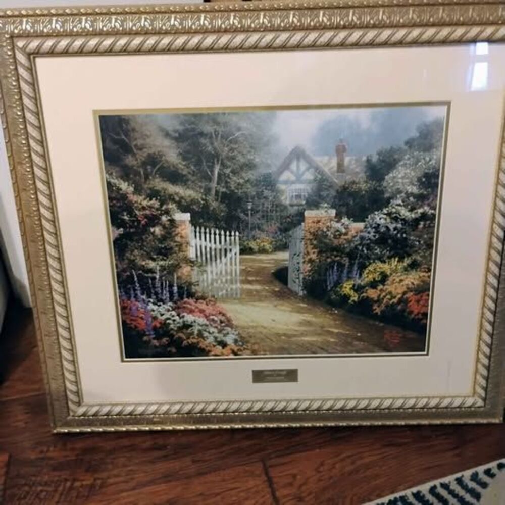 Thomas Kinkade Hidden Cottage library edition